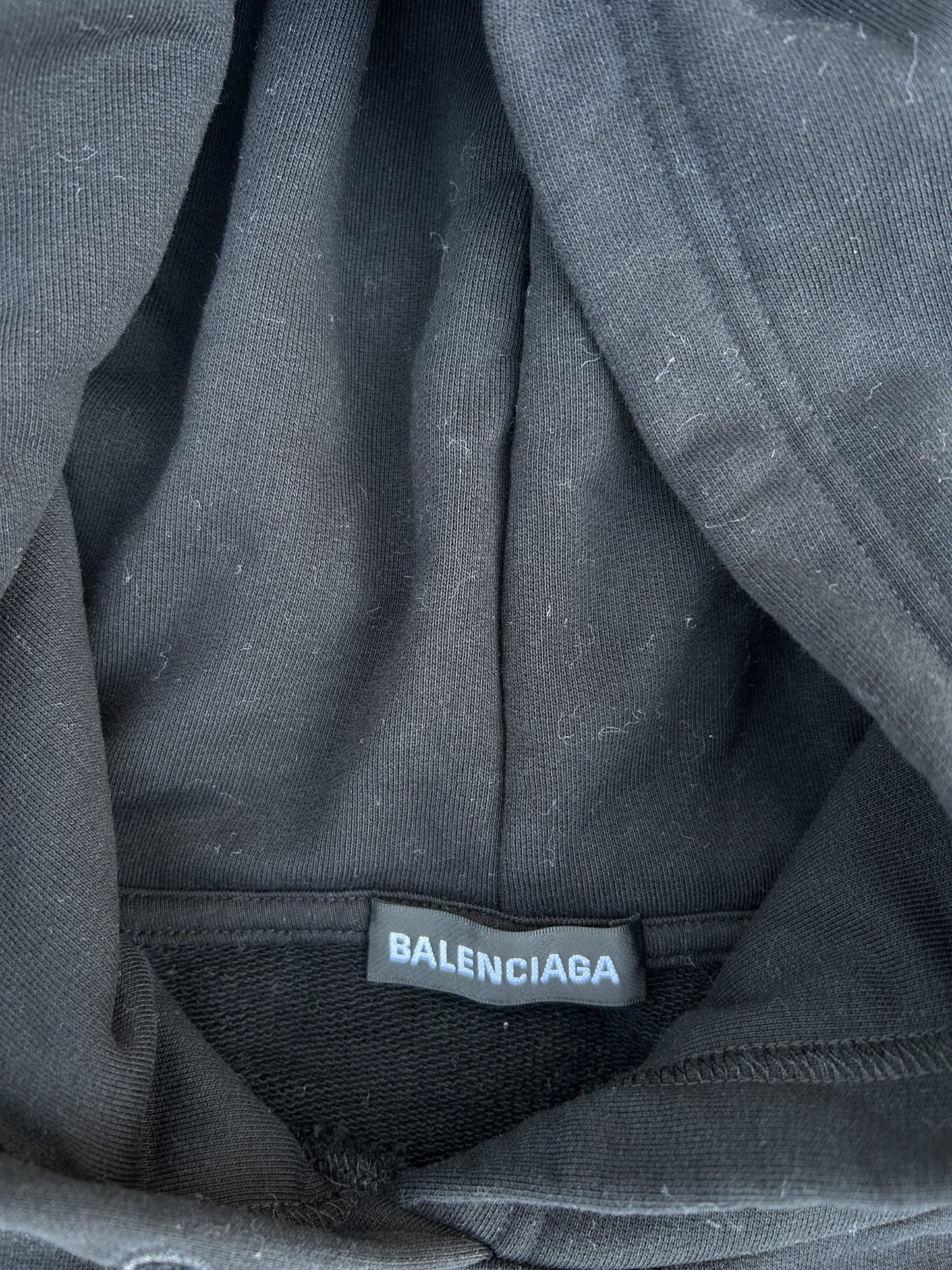 Balenciaga wreath logo print hoodie
