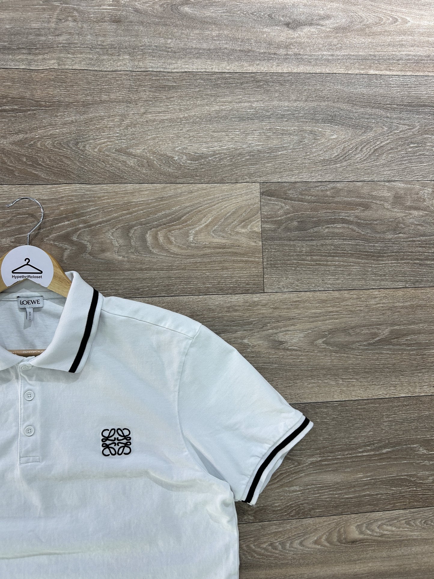 Loewe logo collar tshirt