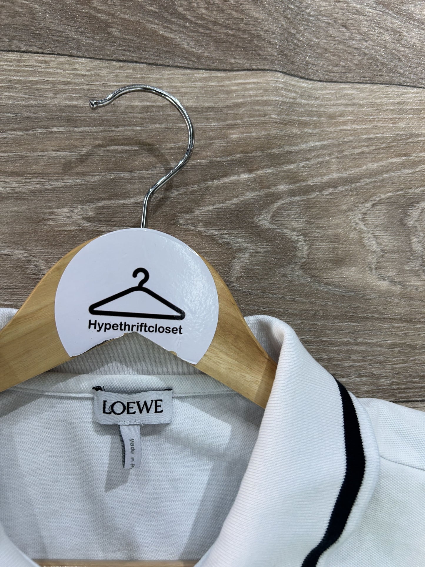 Loewe logo collar tshirt