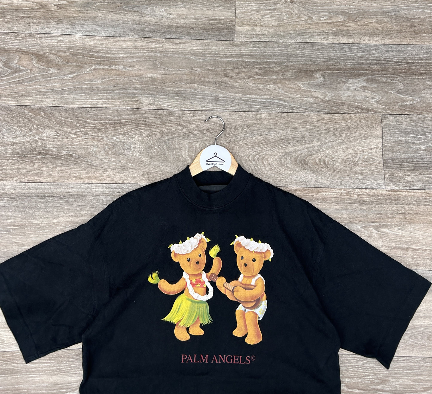 Palm Angels logo print tshirt