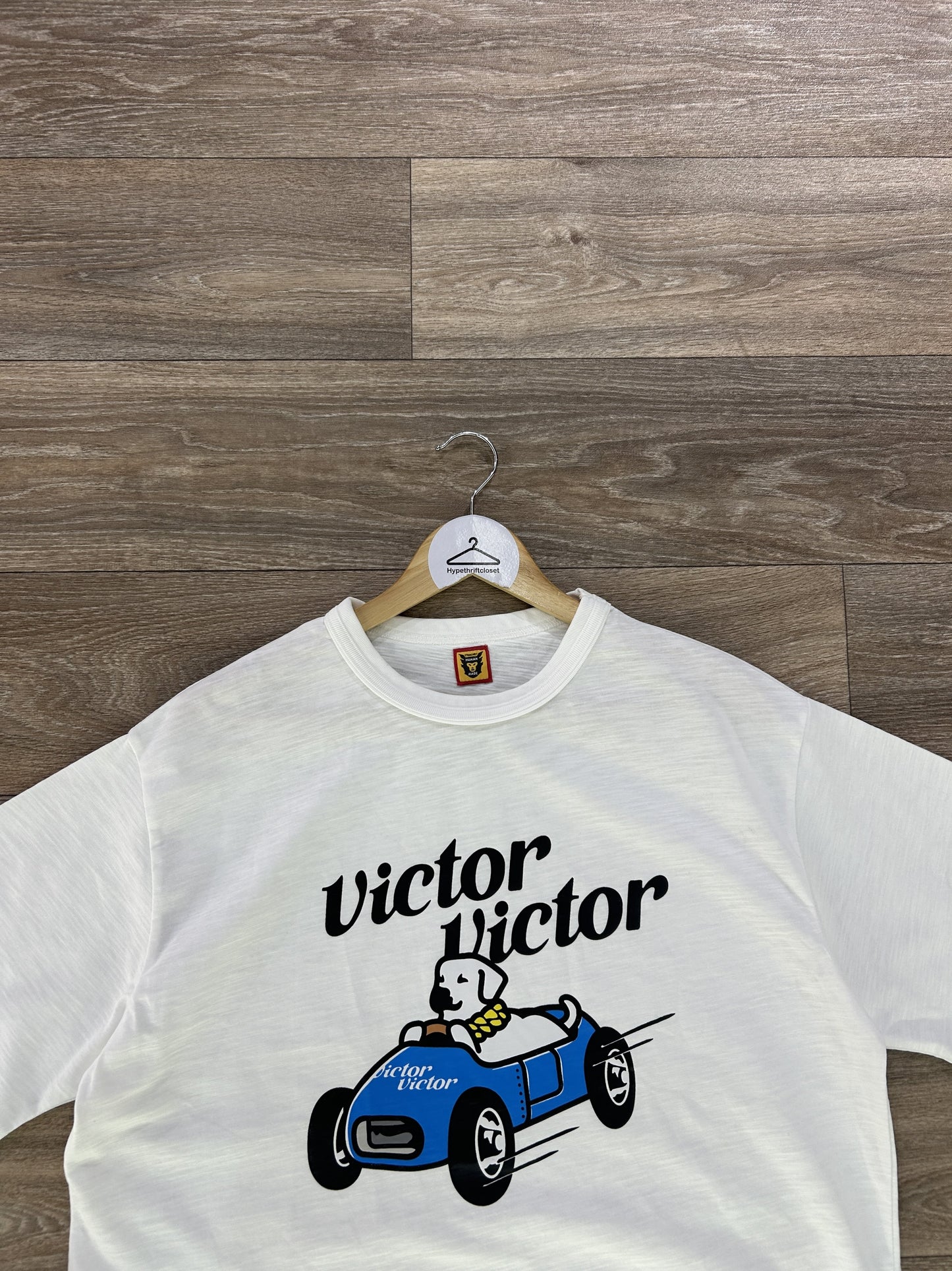 Human Made Victor Victor logo print tshirt