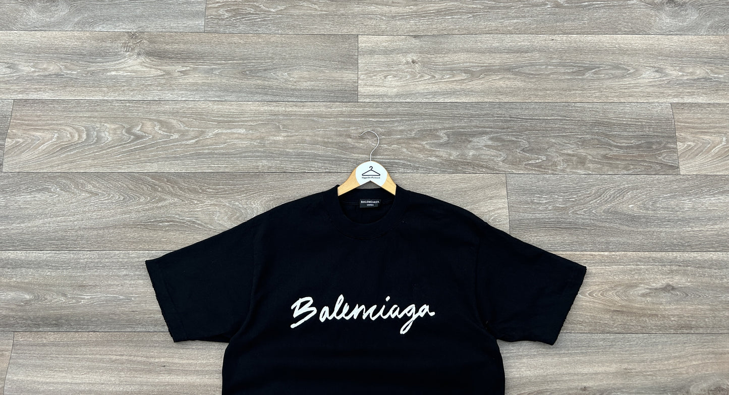 Balenciaga logo print tshirt