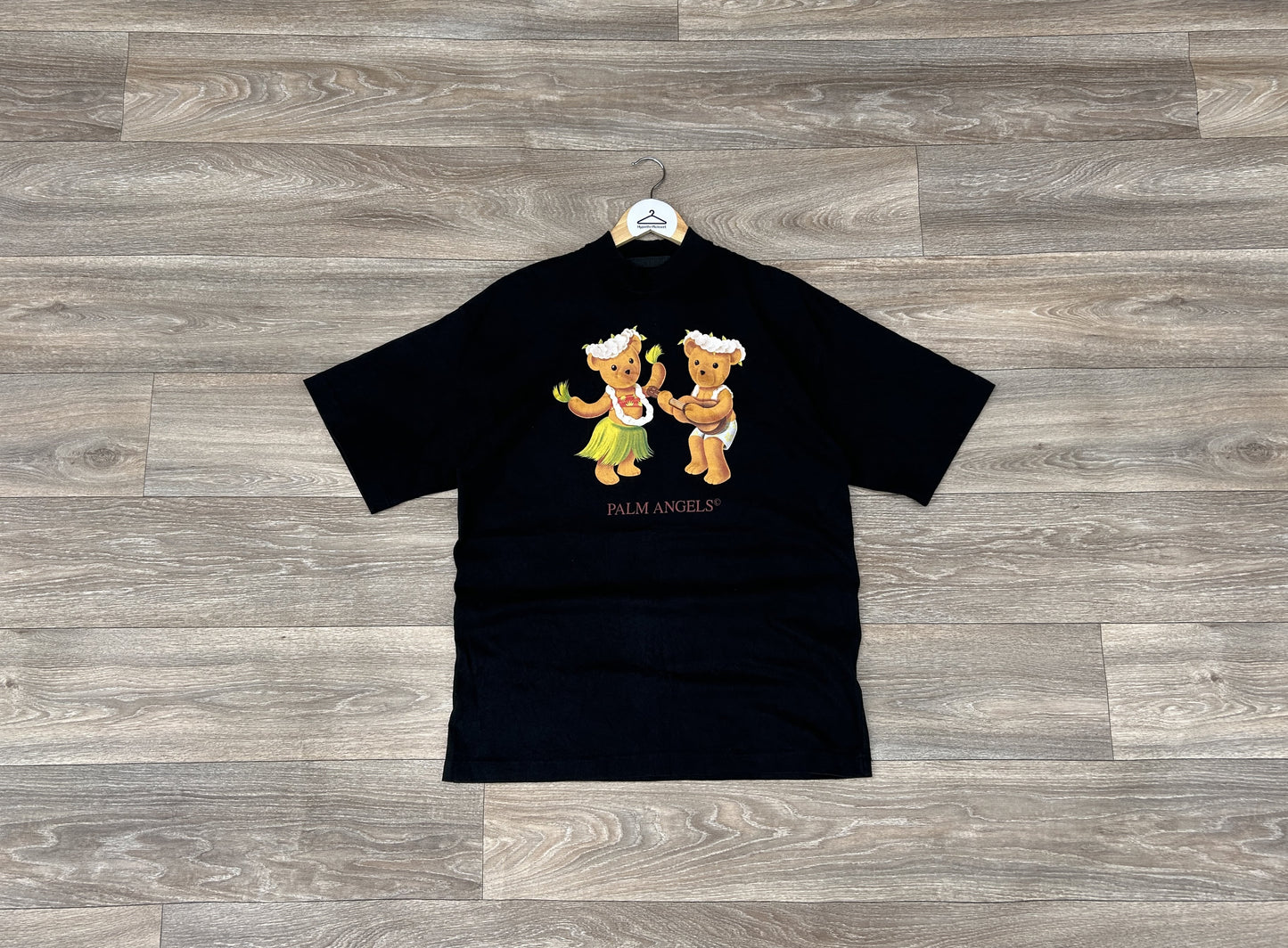 Palm Angels logo print tshirt