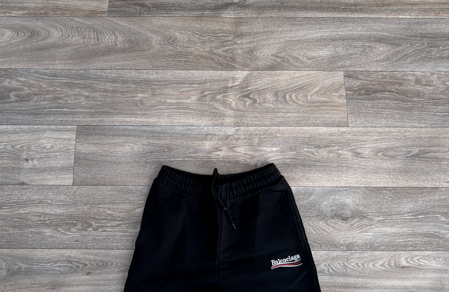 Balenciaga logo shorts