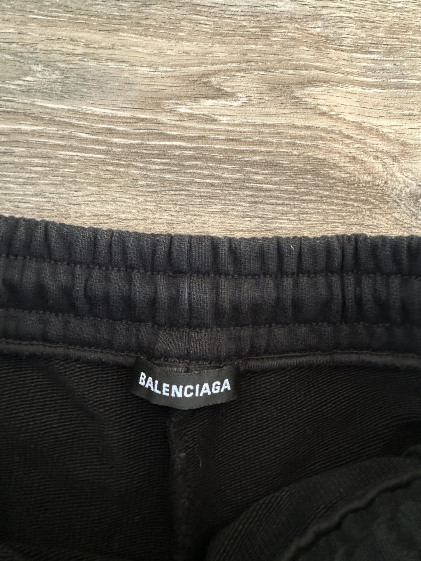 Balenciaga logo shorts