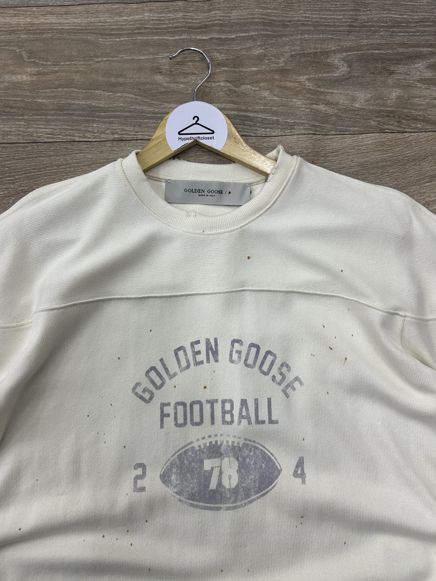 Golden Goose logo print tshirt