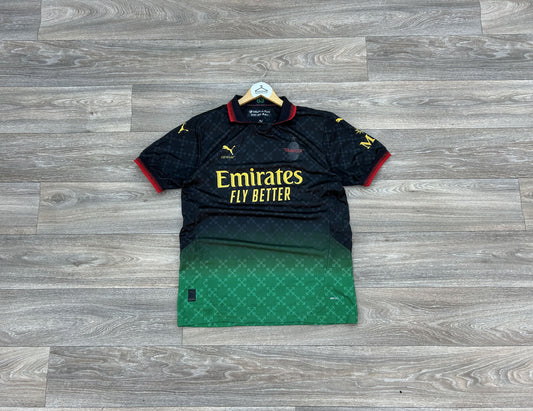 Off-White x Puma AC Milan jersey