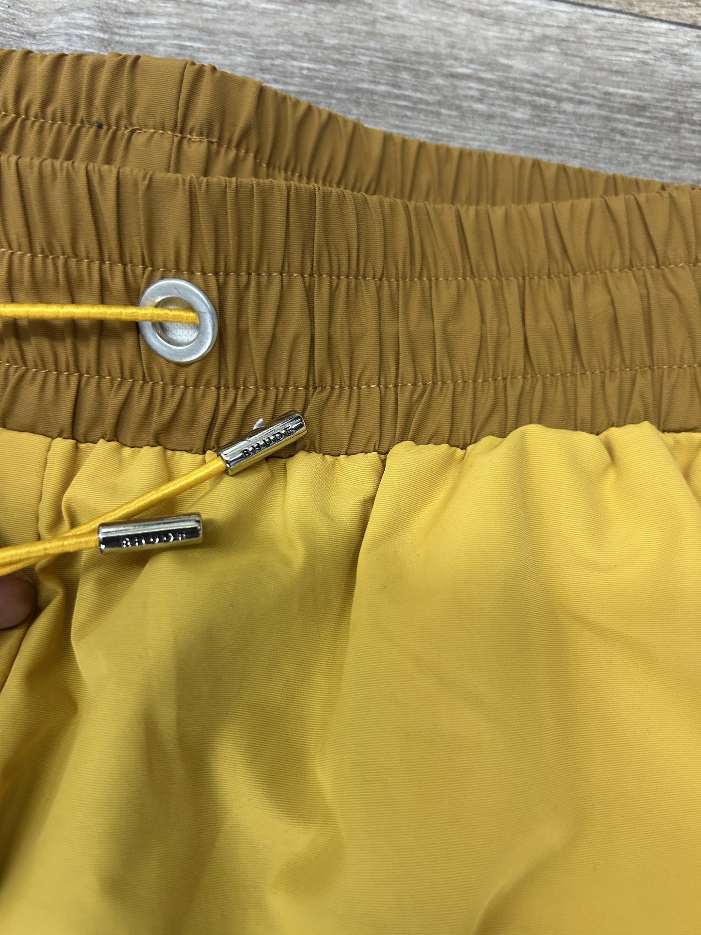 Rhude logo shorts