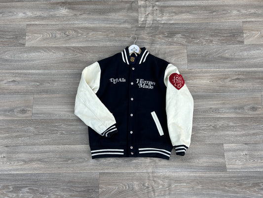 Human Made Girls Don't Cry varsity jacket