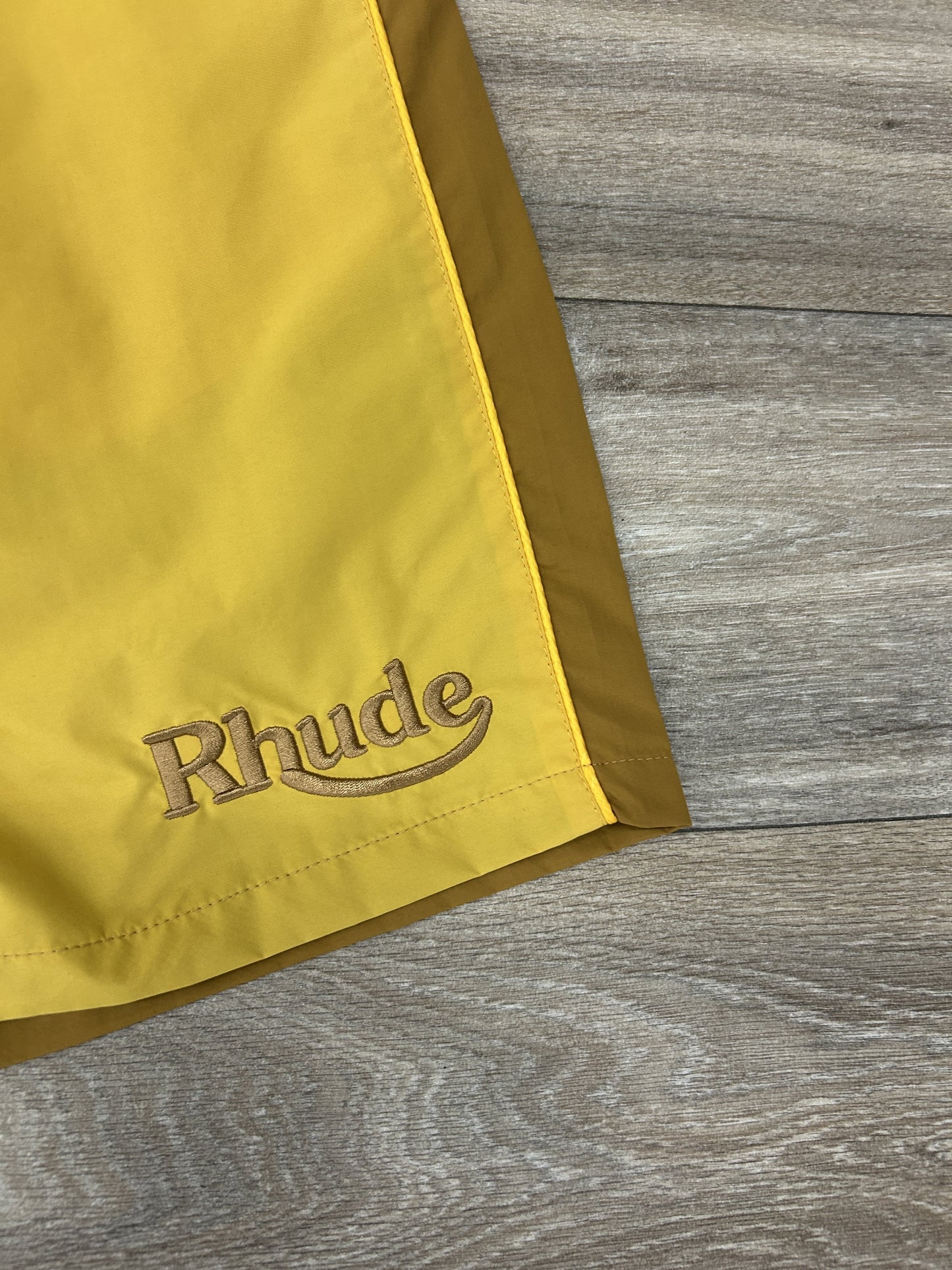 Rhude logo shorts