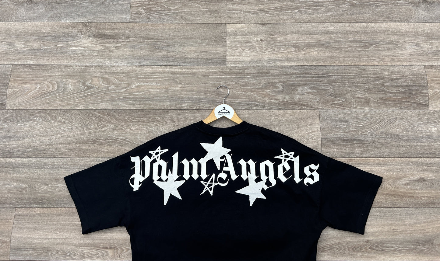 Palm Angels logo print tshirt