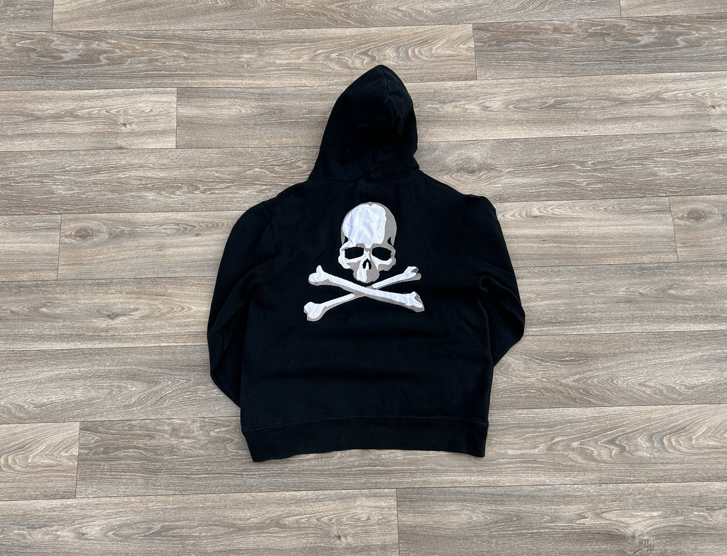 Bape x Mastermind logo print hoodie