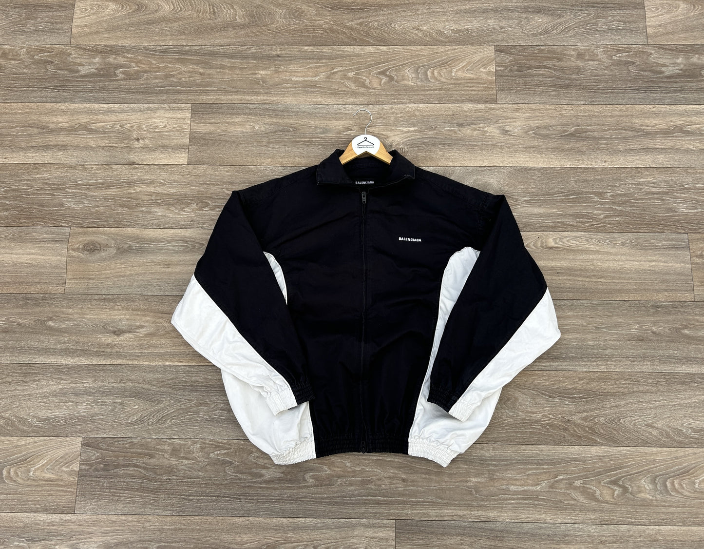 Balenciaga embroidered logo jacket