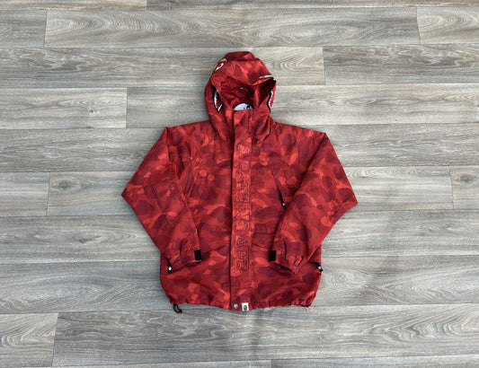 Bape shark camo logo jacket