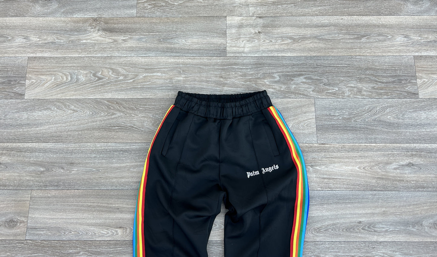 Palm Angels rainbow logo tracksuit pants