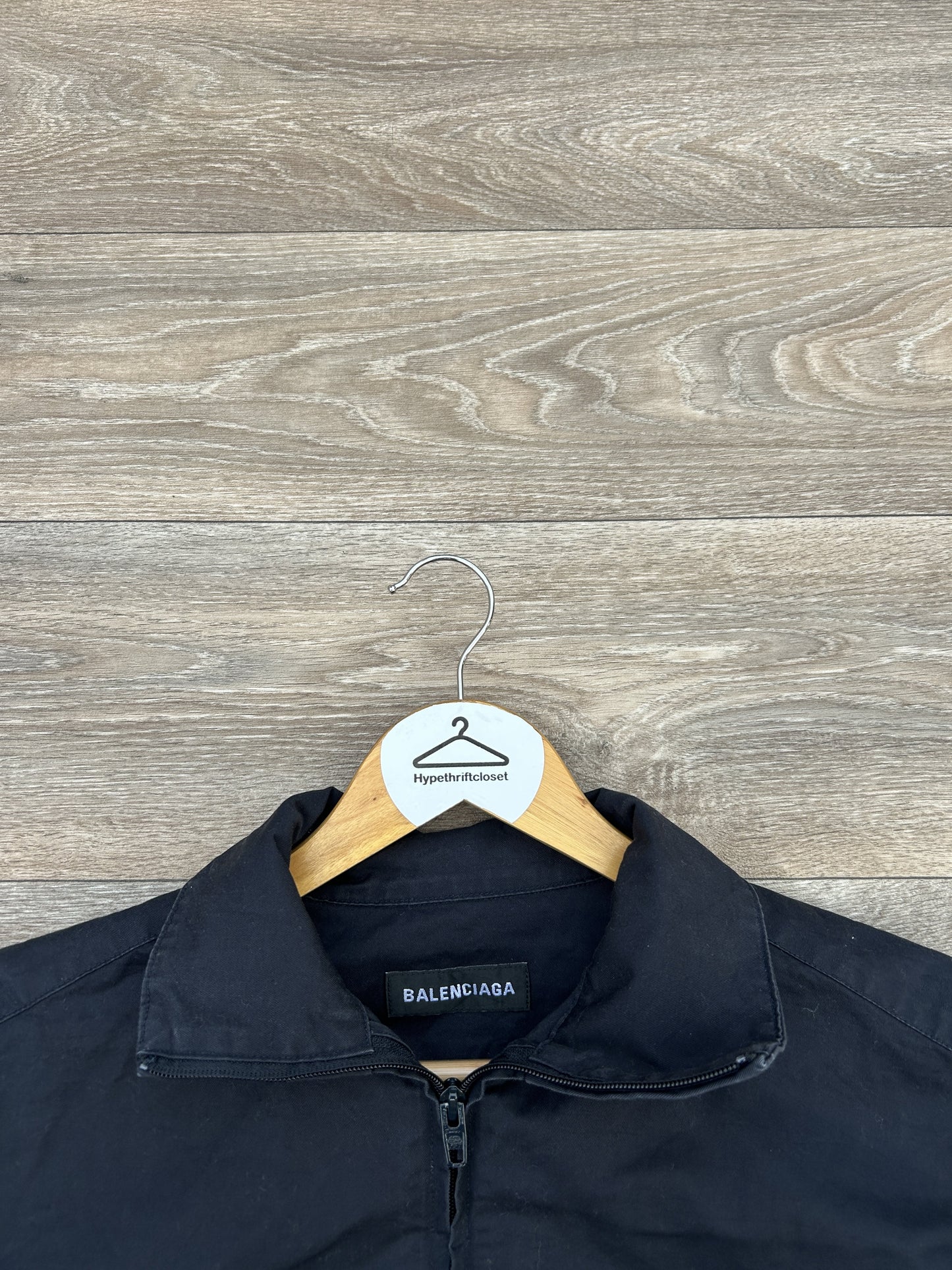 Balenciaga embroidered logo jacket