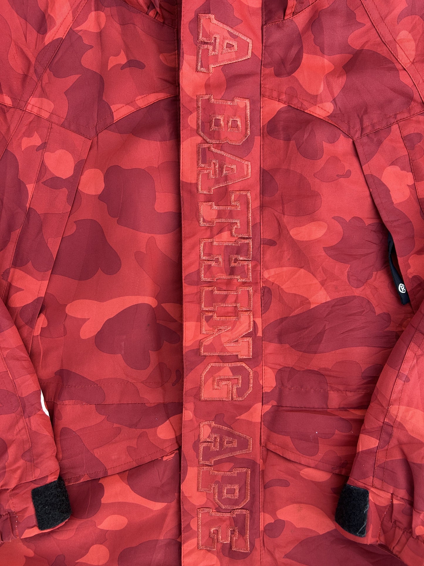 Bape shark camo logo jacket