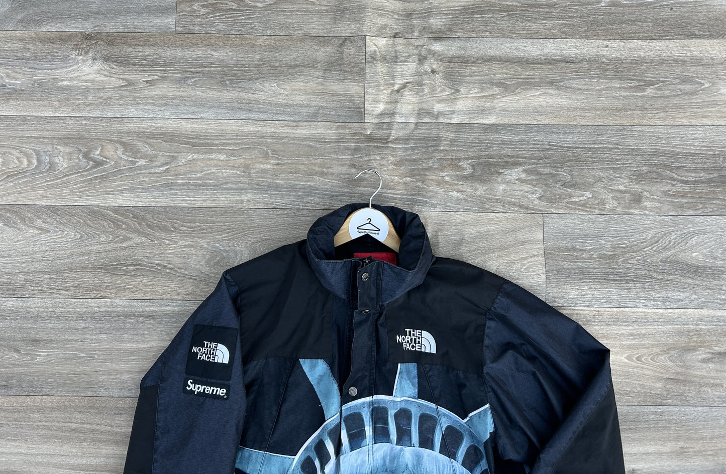 Supreme x TNF Statue of Liberty mountain jacket