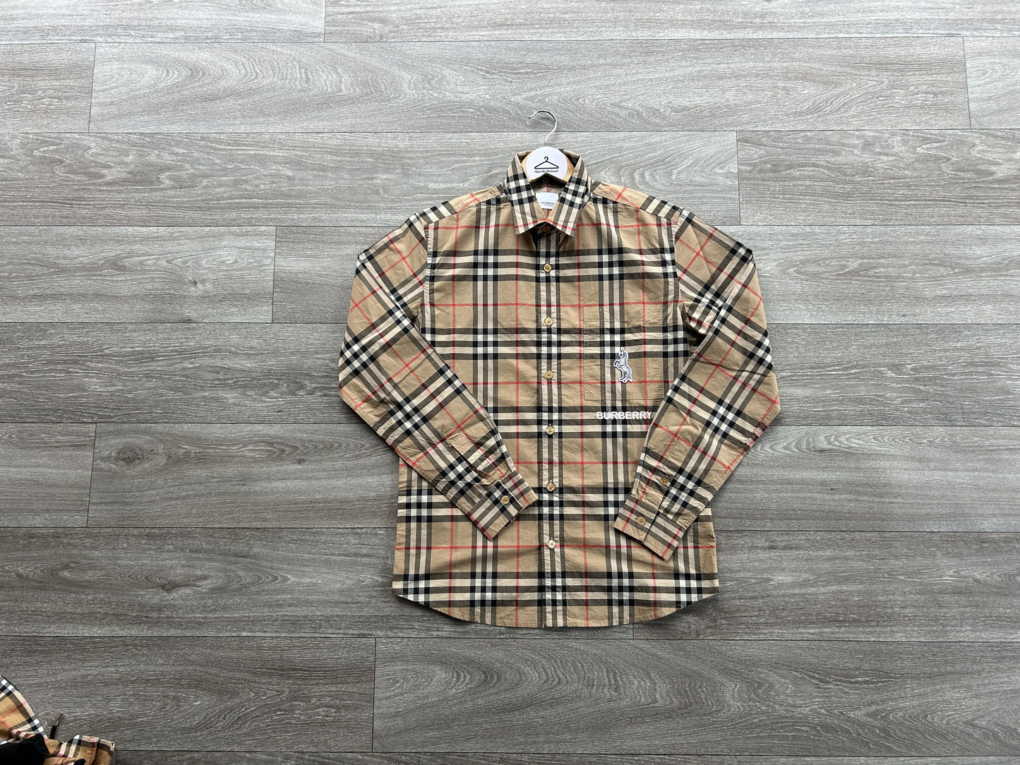 Vintage Burberry checkered shirt