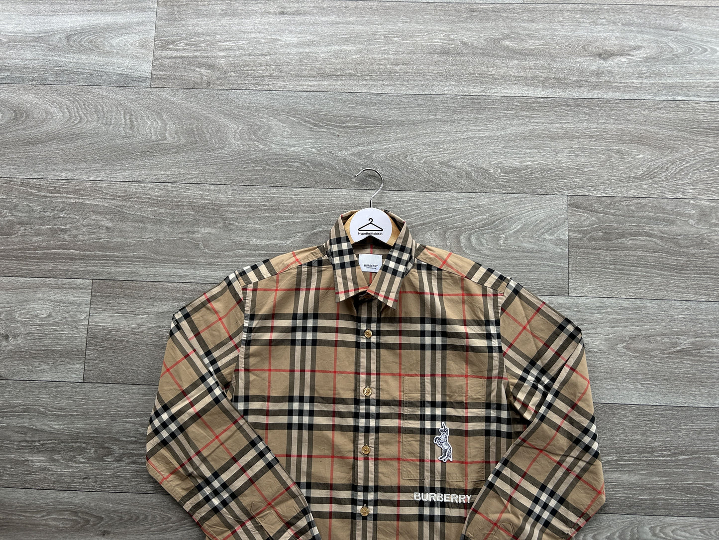 Vintage Burberry checkered shirt