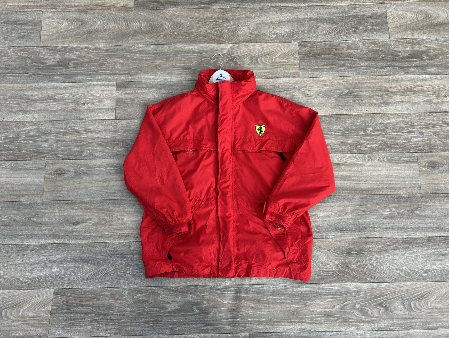 Vintage Ferrari logo jacket