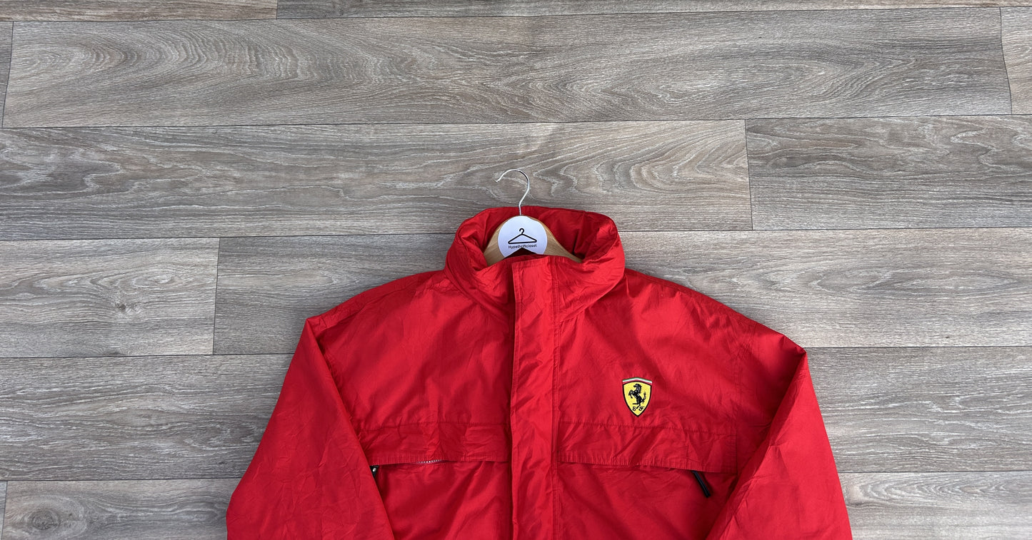 Vintage Ferrari logo jacket