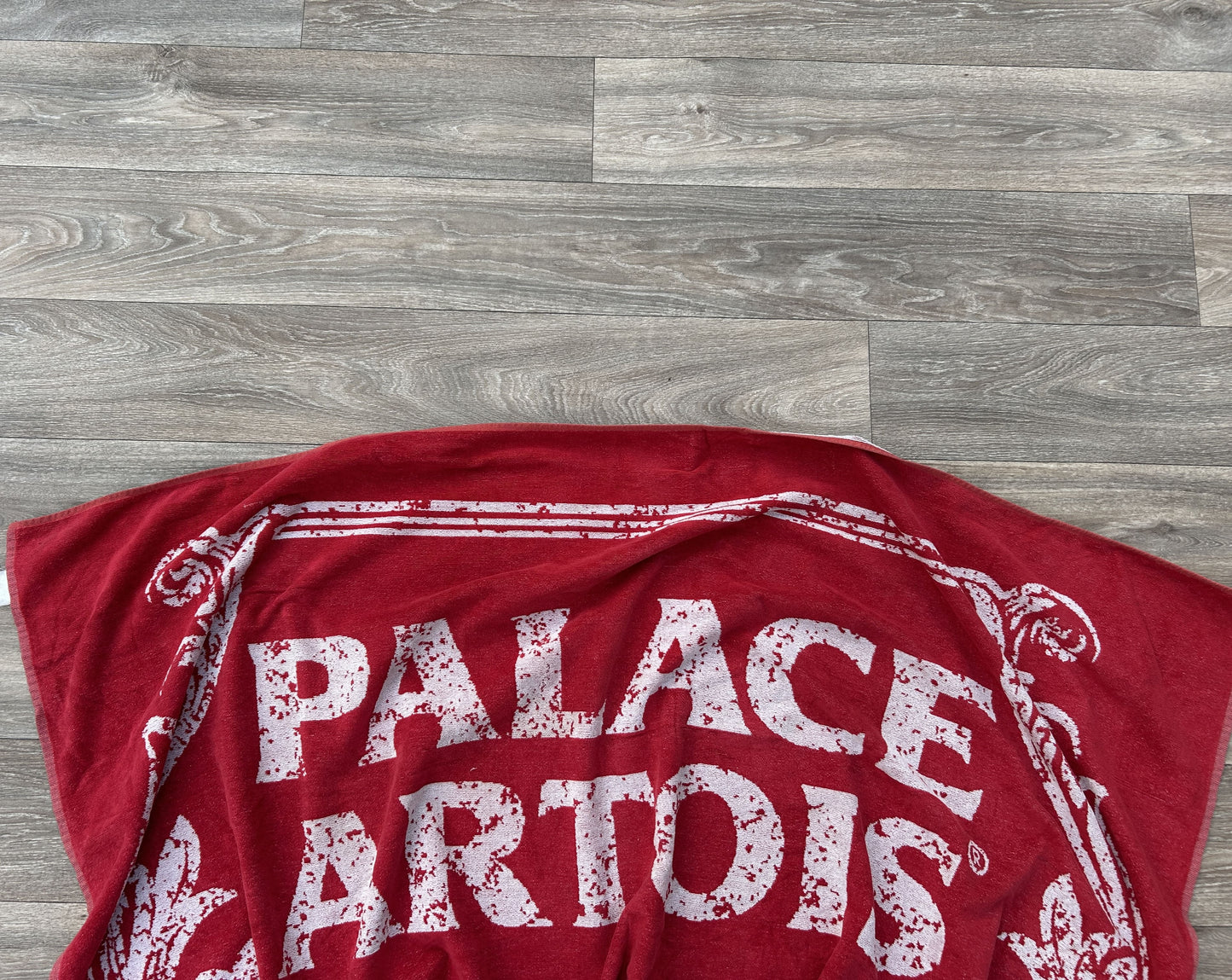Palace x Stella Artois beach towel