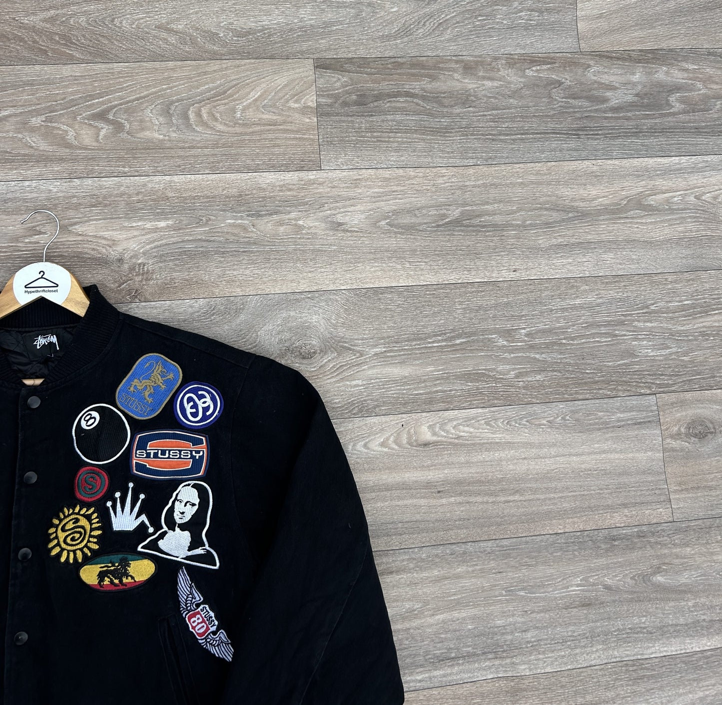 Stussy multi logo jacket