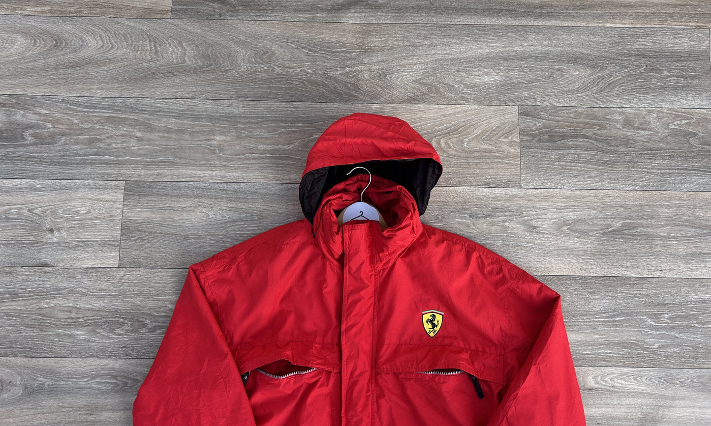 Vintage Ferrari logo jacket