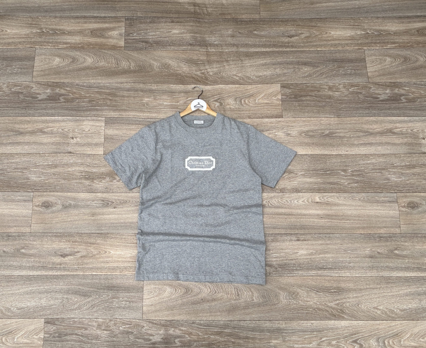 Dior embroidered logo tshirt