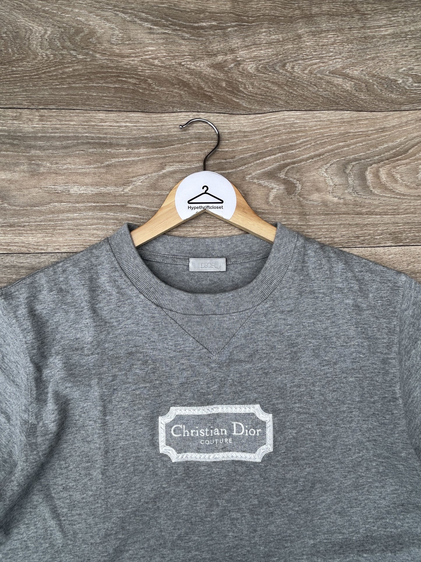 Dior embroidered logo tshirt