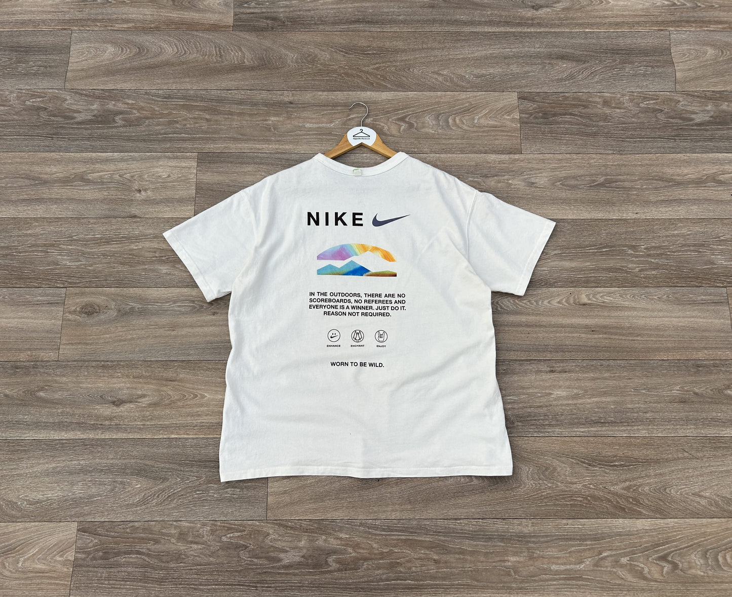 Nike logo print tshirt