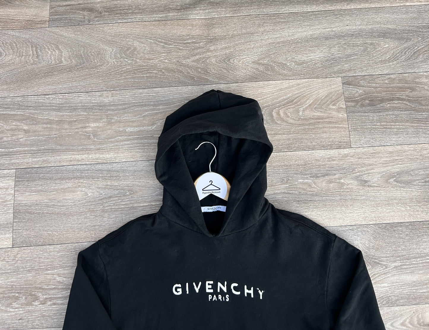 Givenchy logo print hoodie