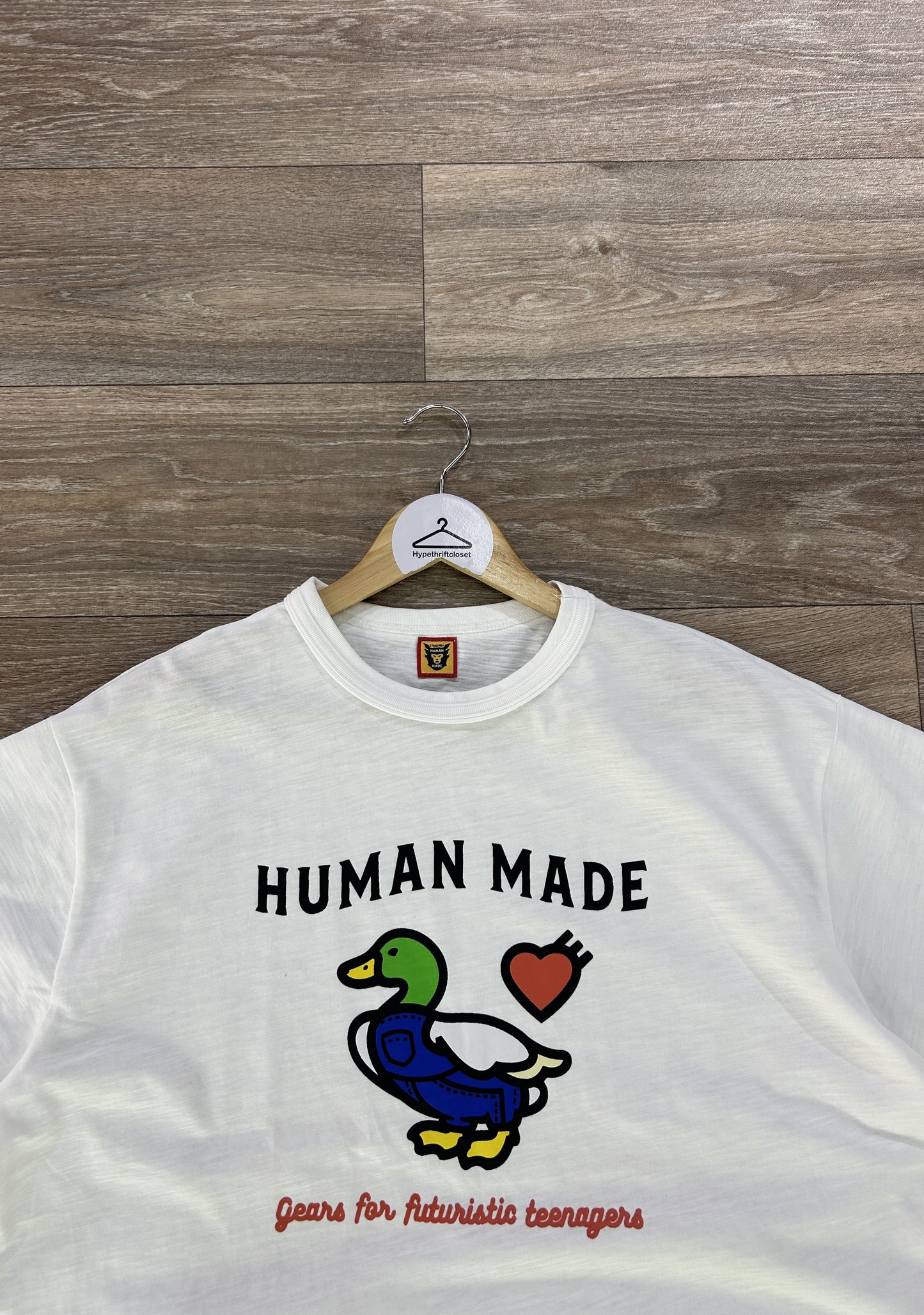 Human Made duck logo print tshirt