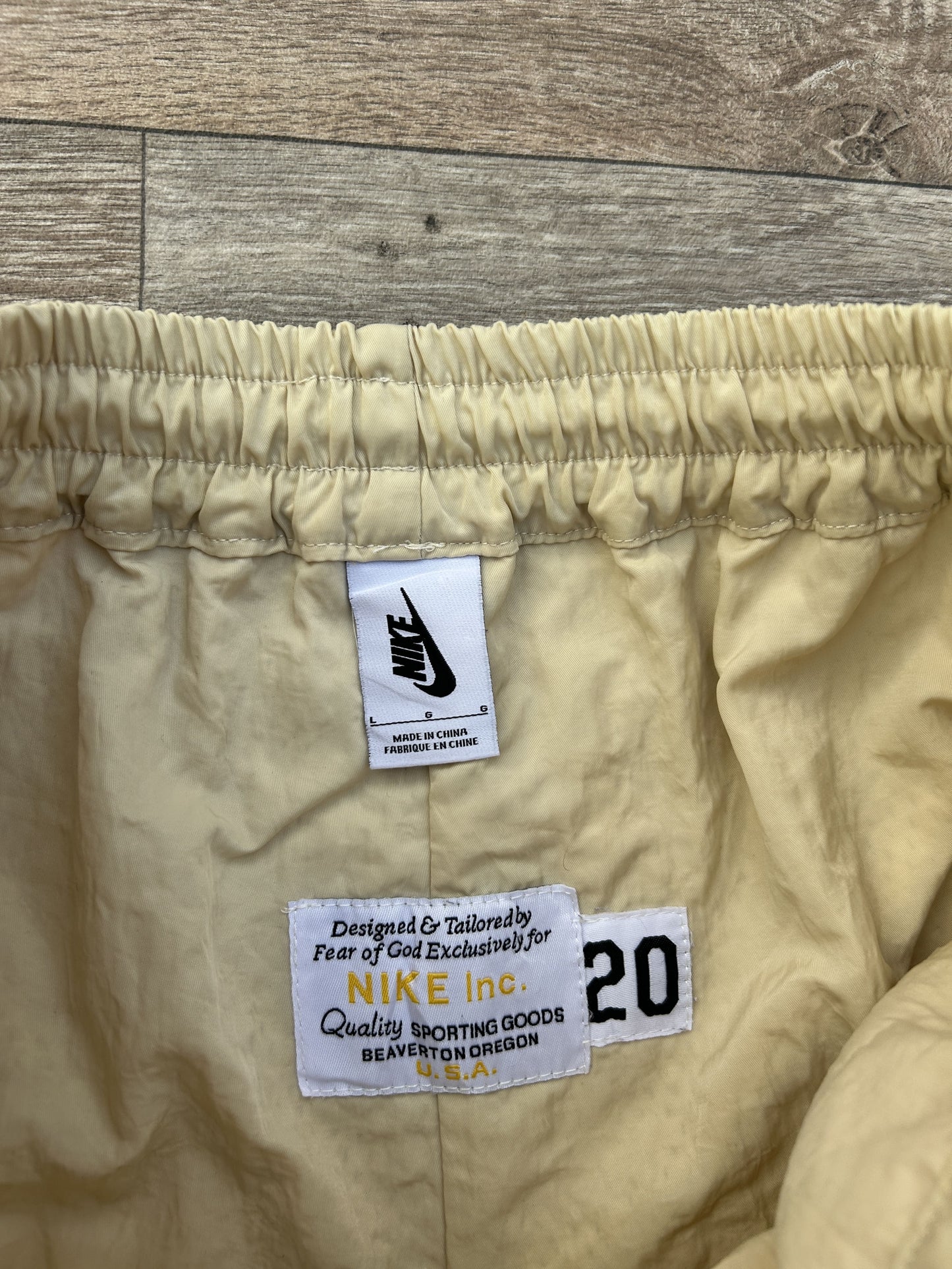 Nike x FOG x NBA logo shorts