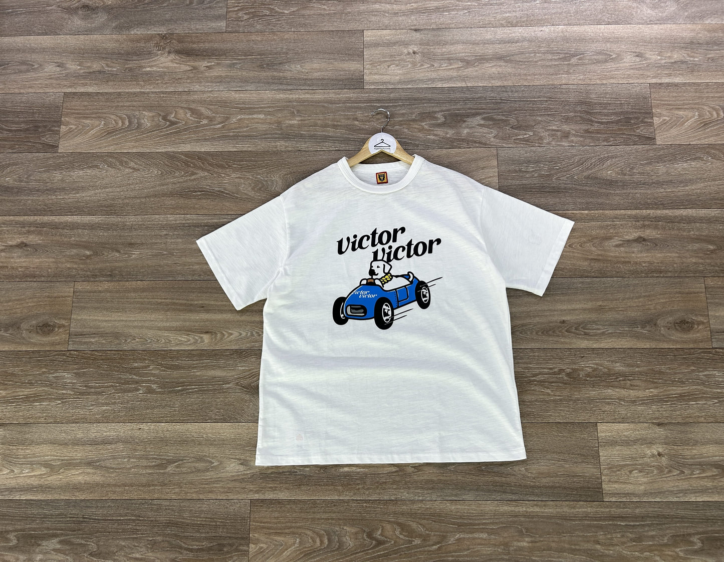 Human Made Victor Victor logo print tshirt