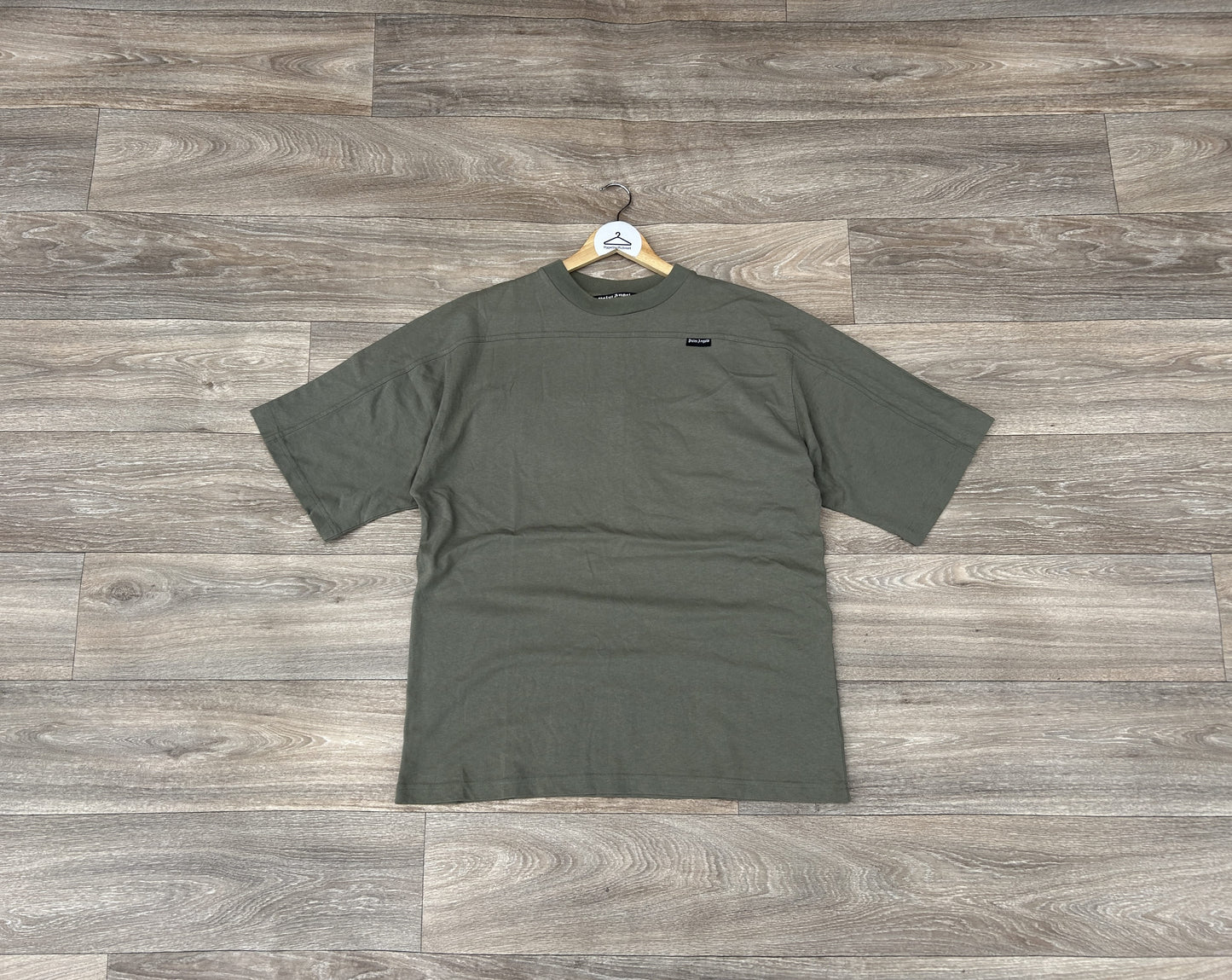Palm Angels logo print tshirt