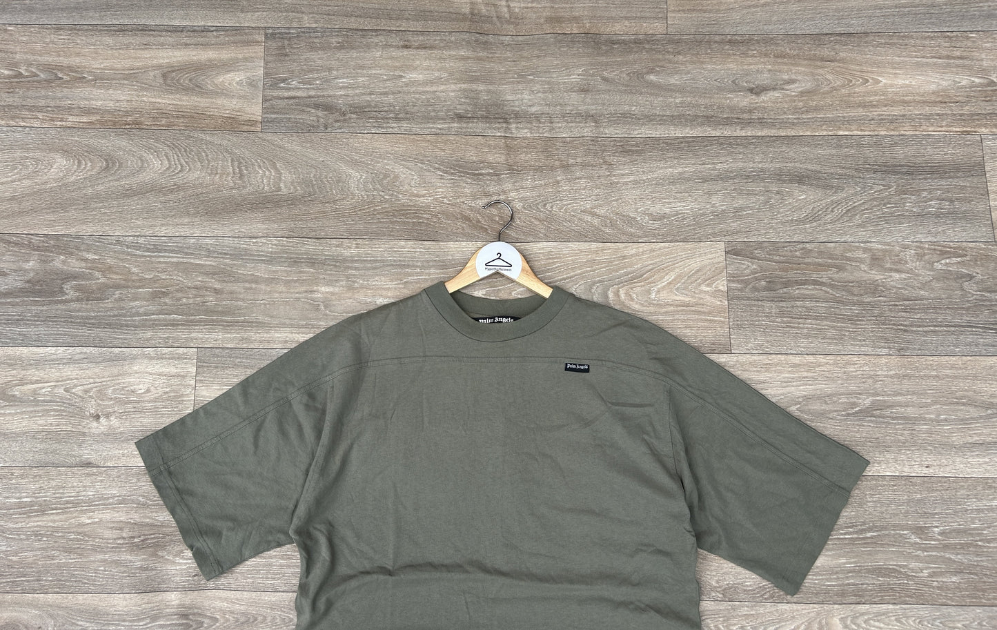 Palm Angels logo print tshirt