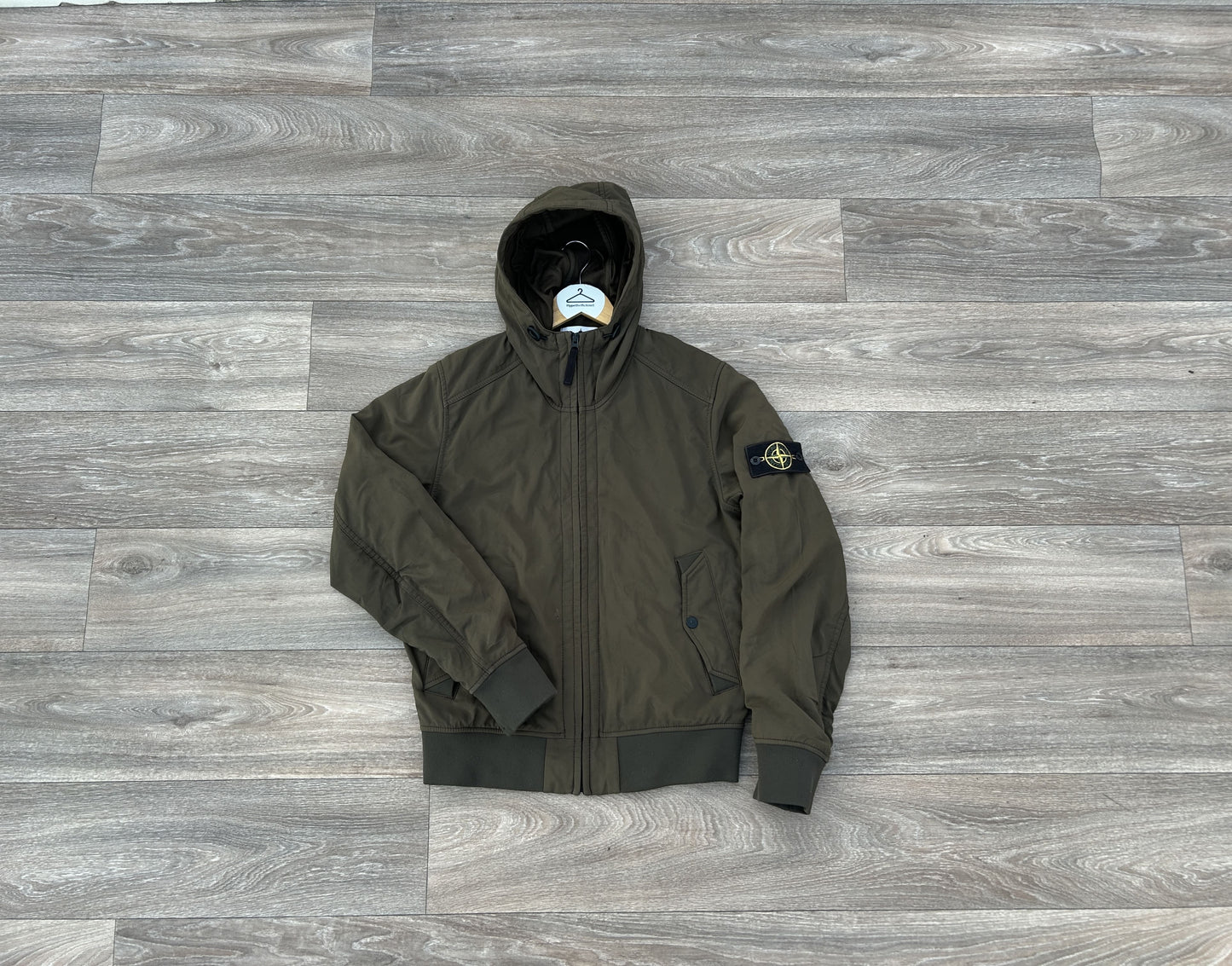 Stone Island logo jacket