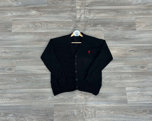 AMI logo cardigan
