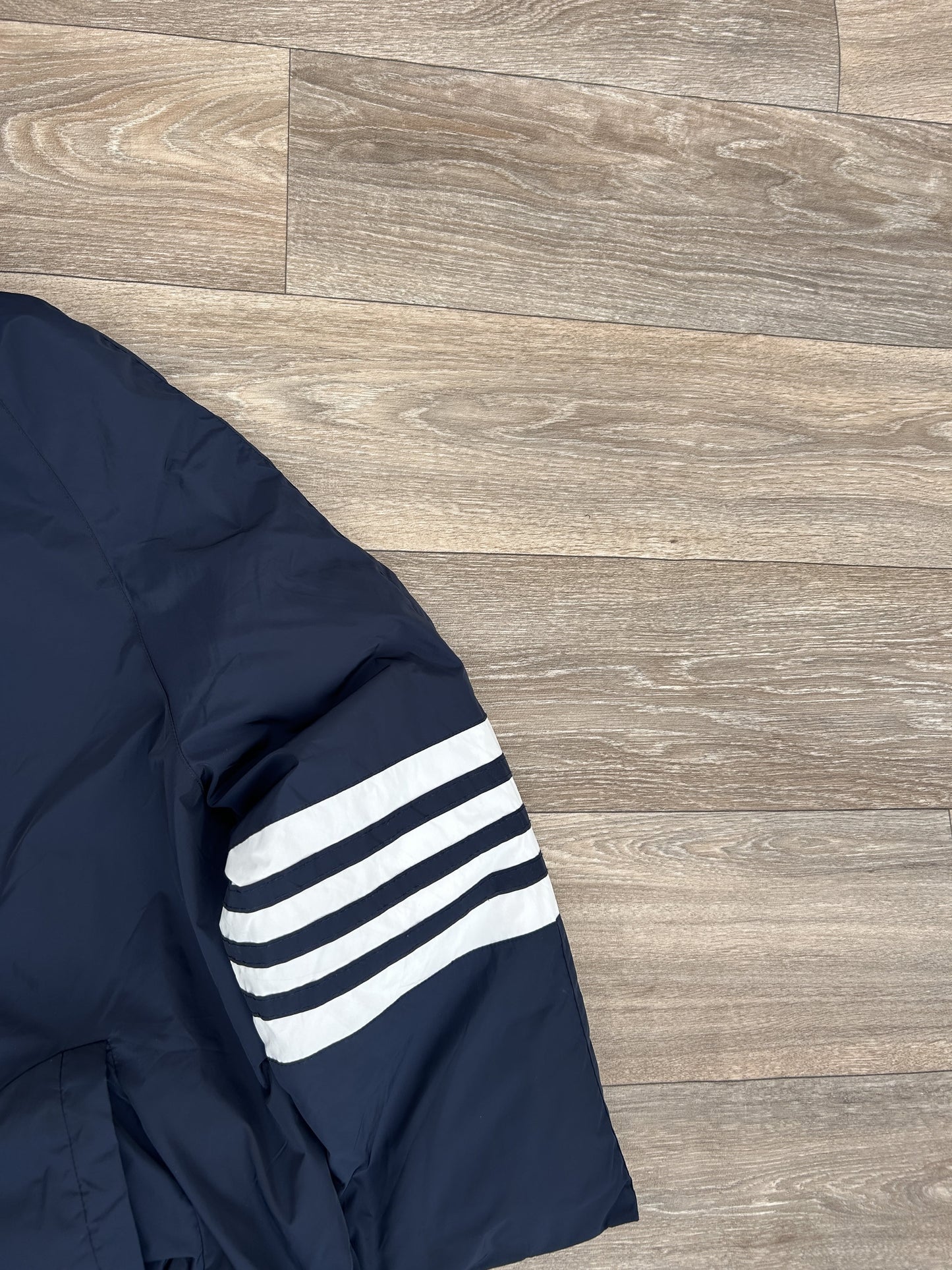 Thom Browne logo print bomber jacket