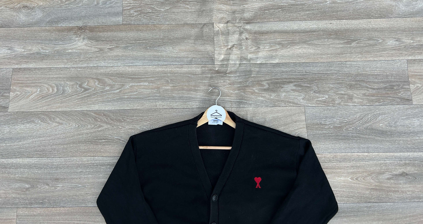 AMI logo cardigan