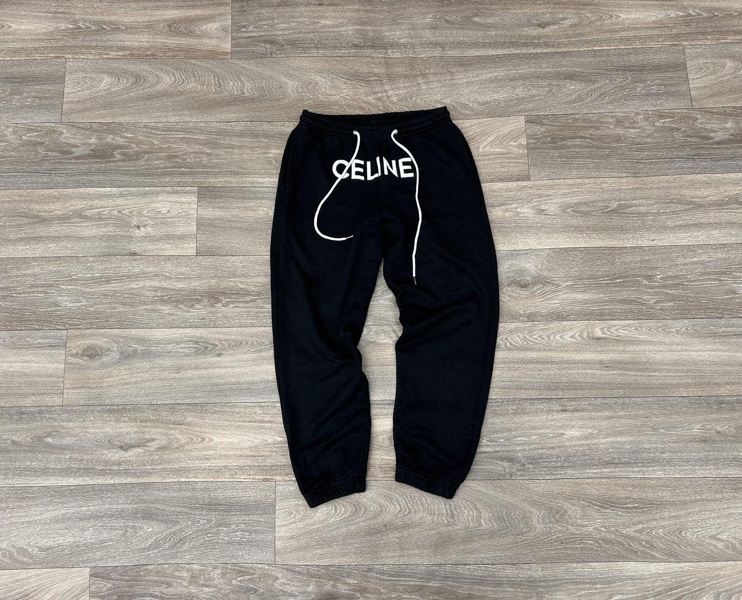 Celine logo print joggers