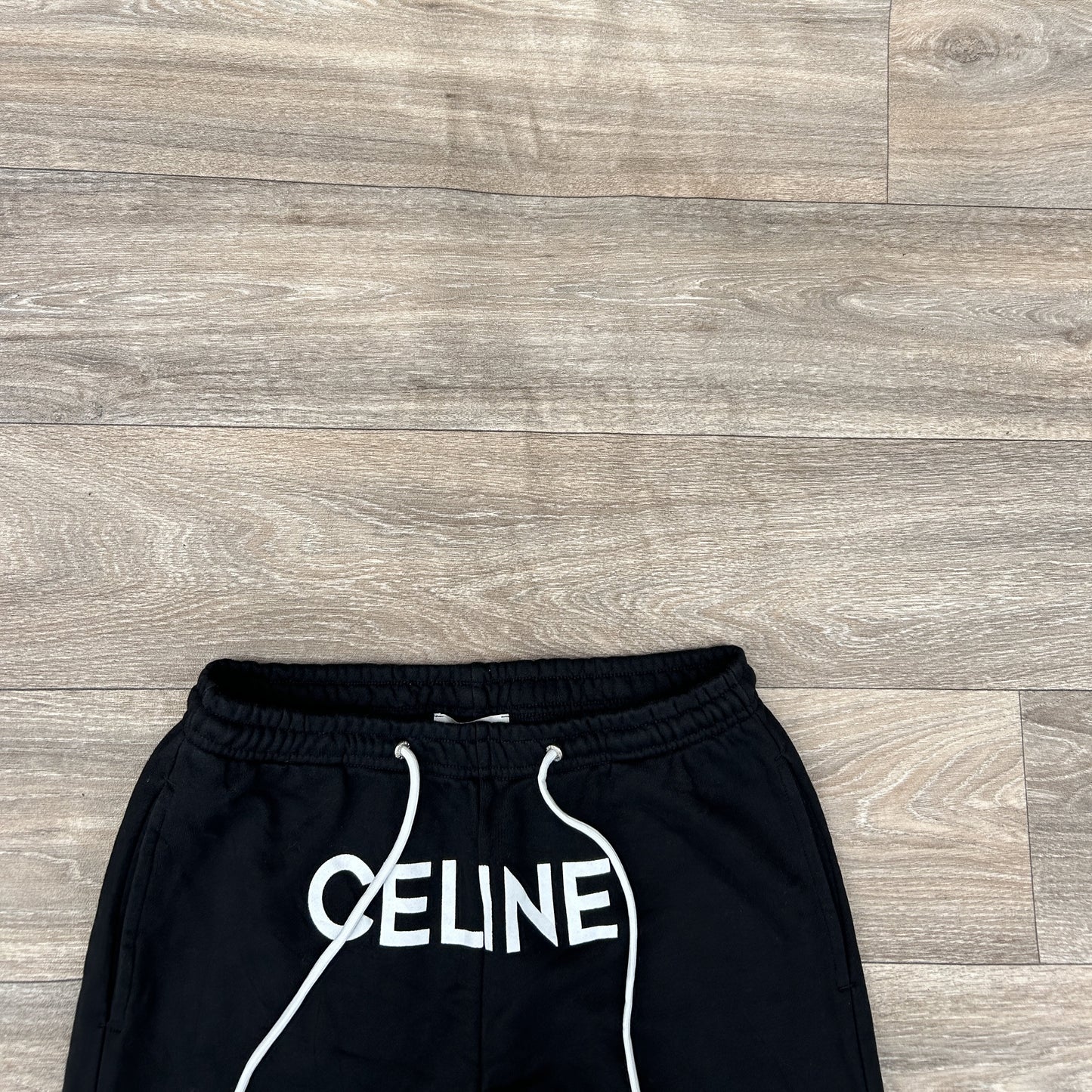 Celine logo print joggers
