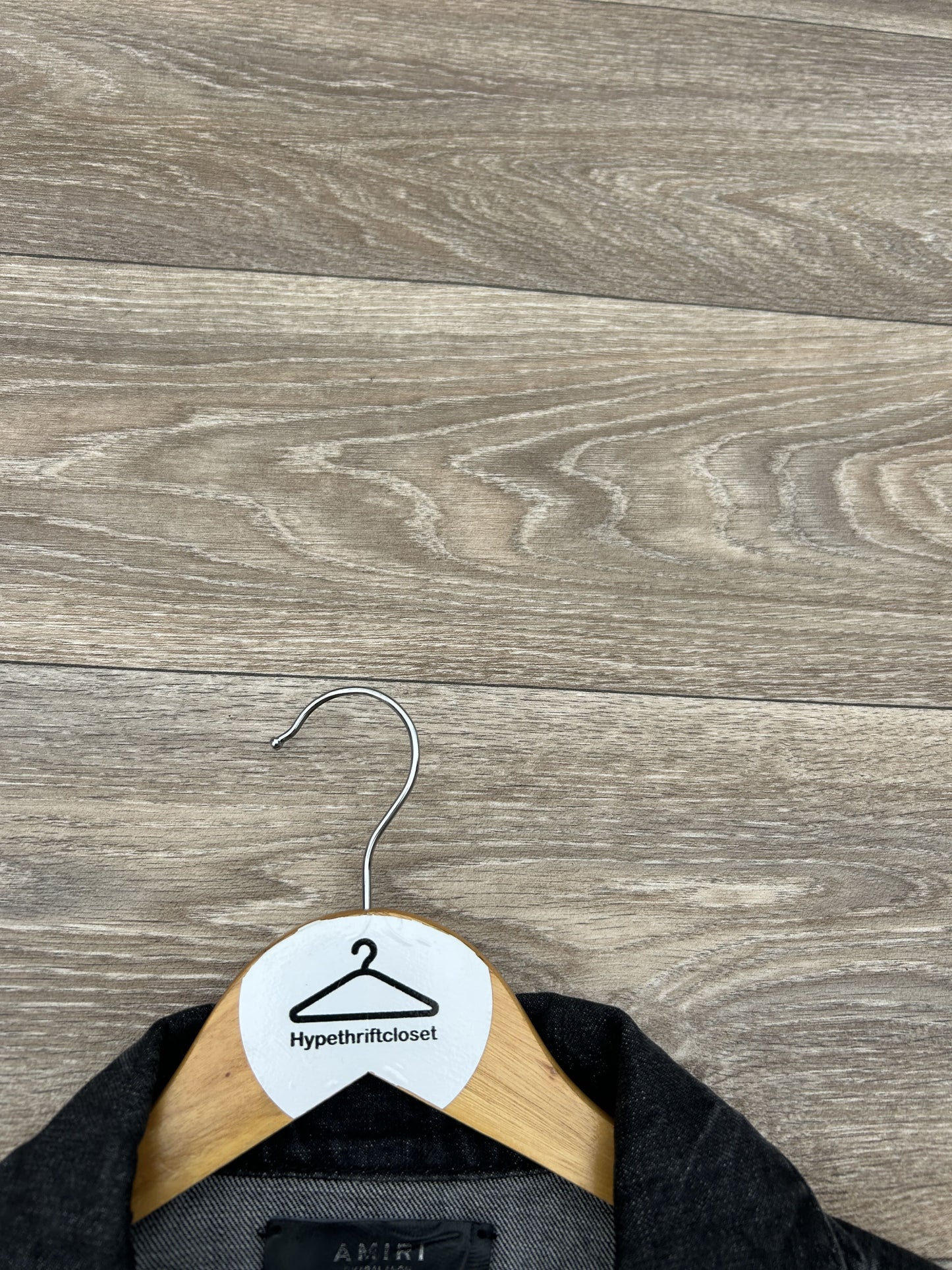 Amiri paint drip denim jacket