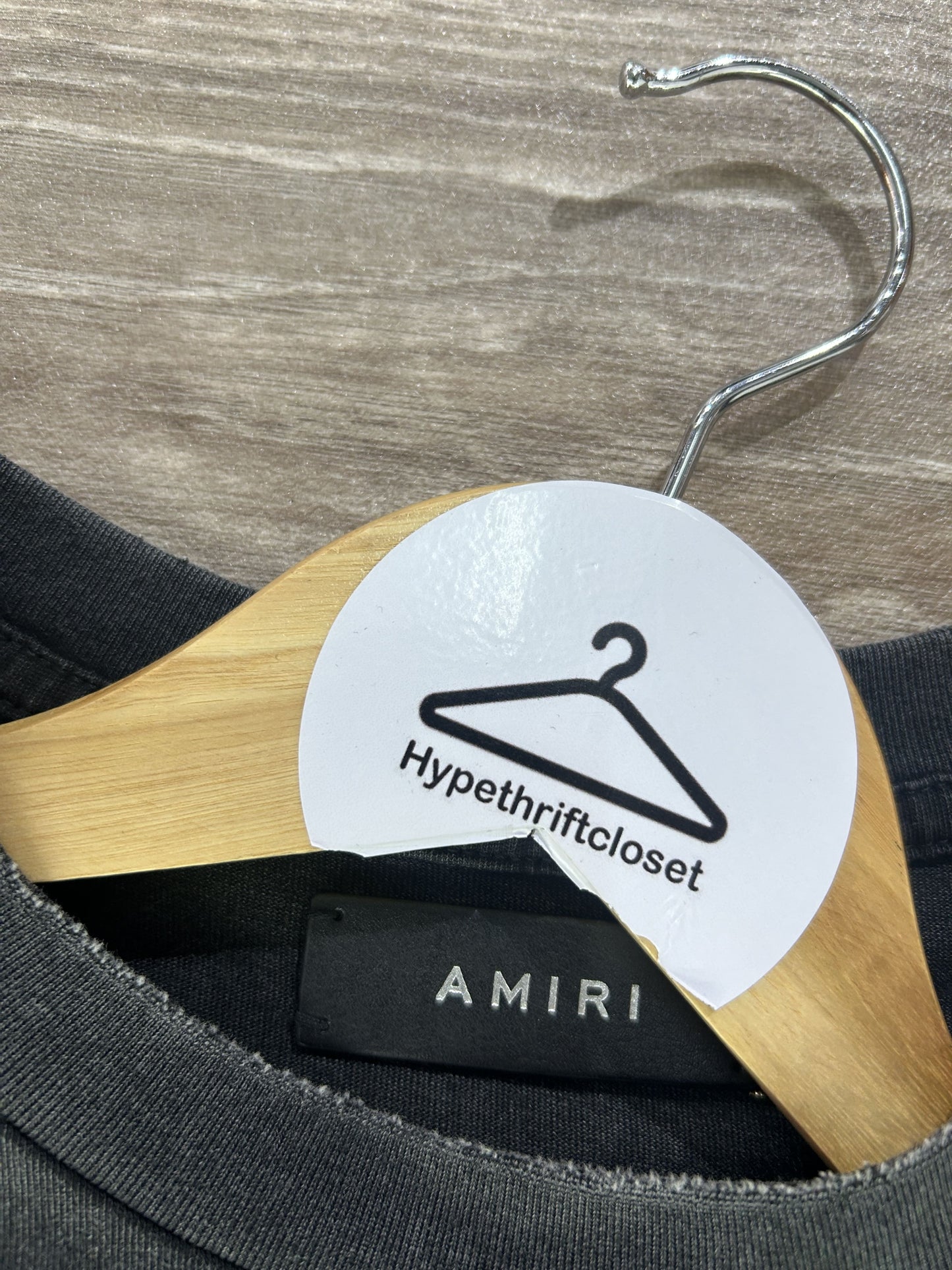 Amiri Mr Hollywood logo tshirt