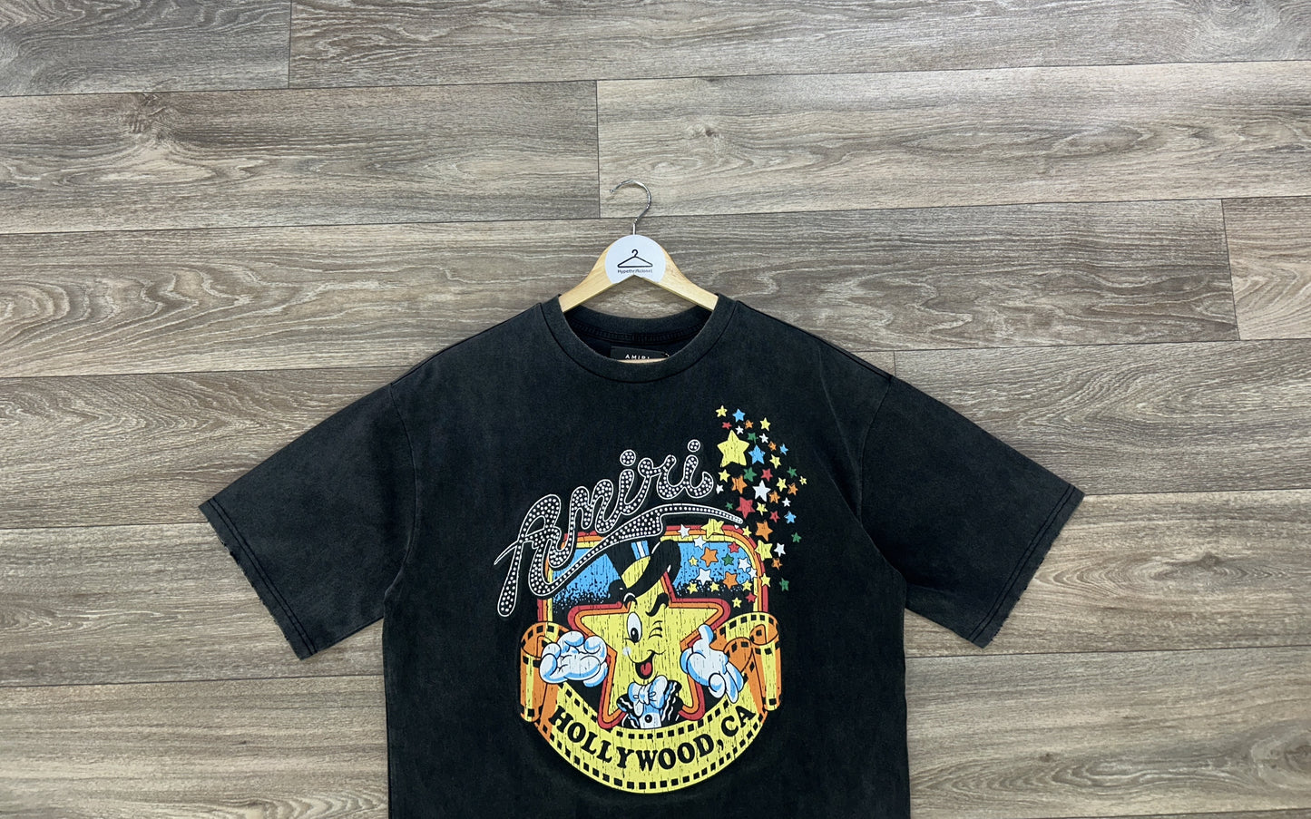 Amiri Mr Hollywood logo tshirt