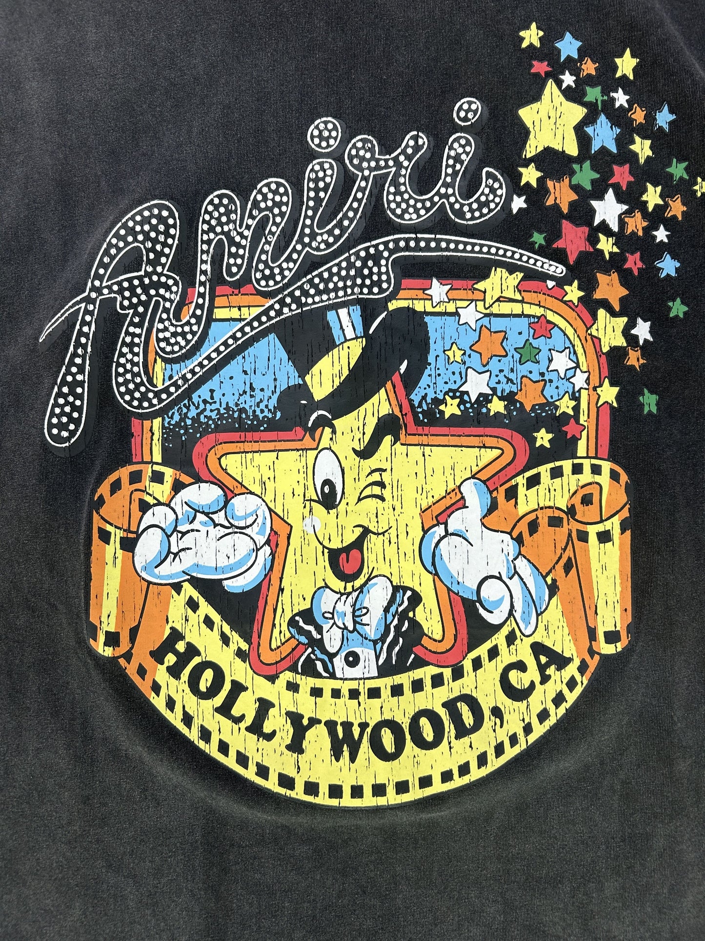 Amiri Mr Hollywood logo tshirt