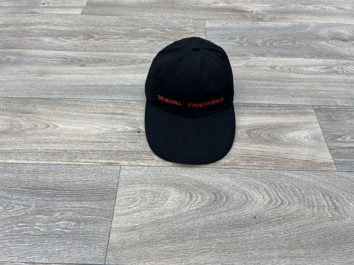 Vetements "Sexual Fantasies" logo cap