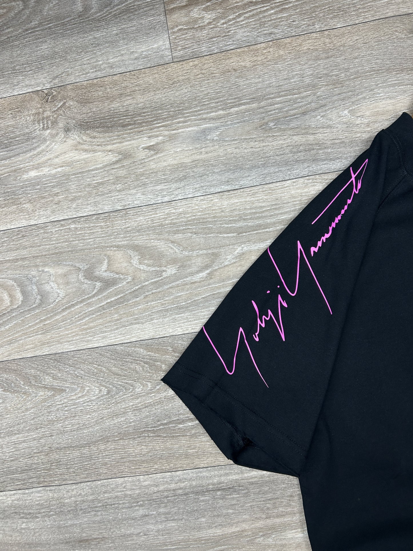 Yohji Yamamoto Y3 logo print tshirt